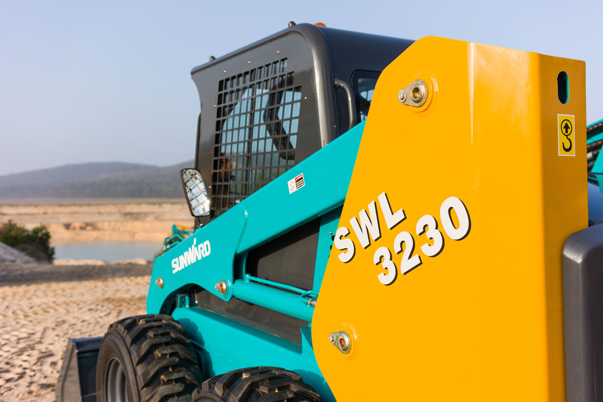 Sunward SWL3230 - 3450kg - Kubota - Steg5