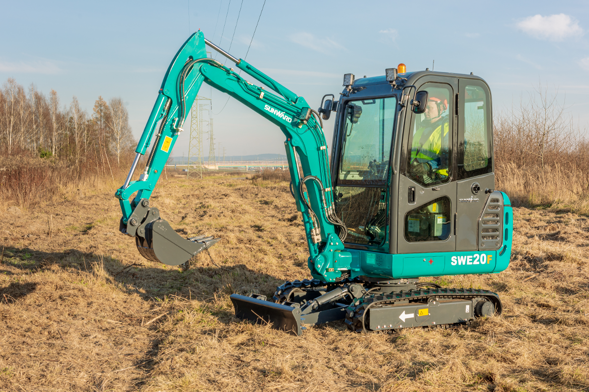 SUNWARD SWE20F - 1940kg - Yanmar - Steg5