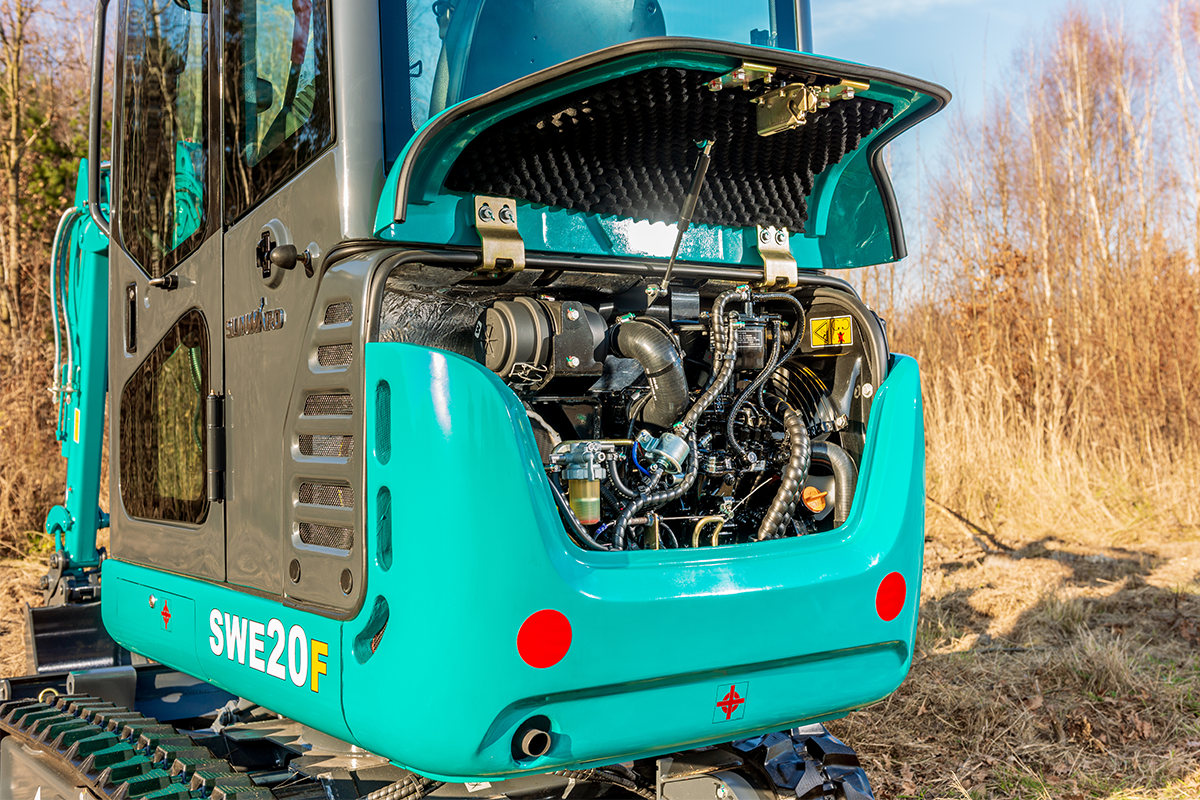 SUNWARD SWE20F - 1940kg - Yanmar - Steg5