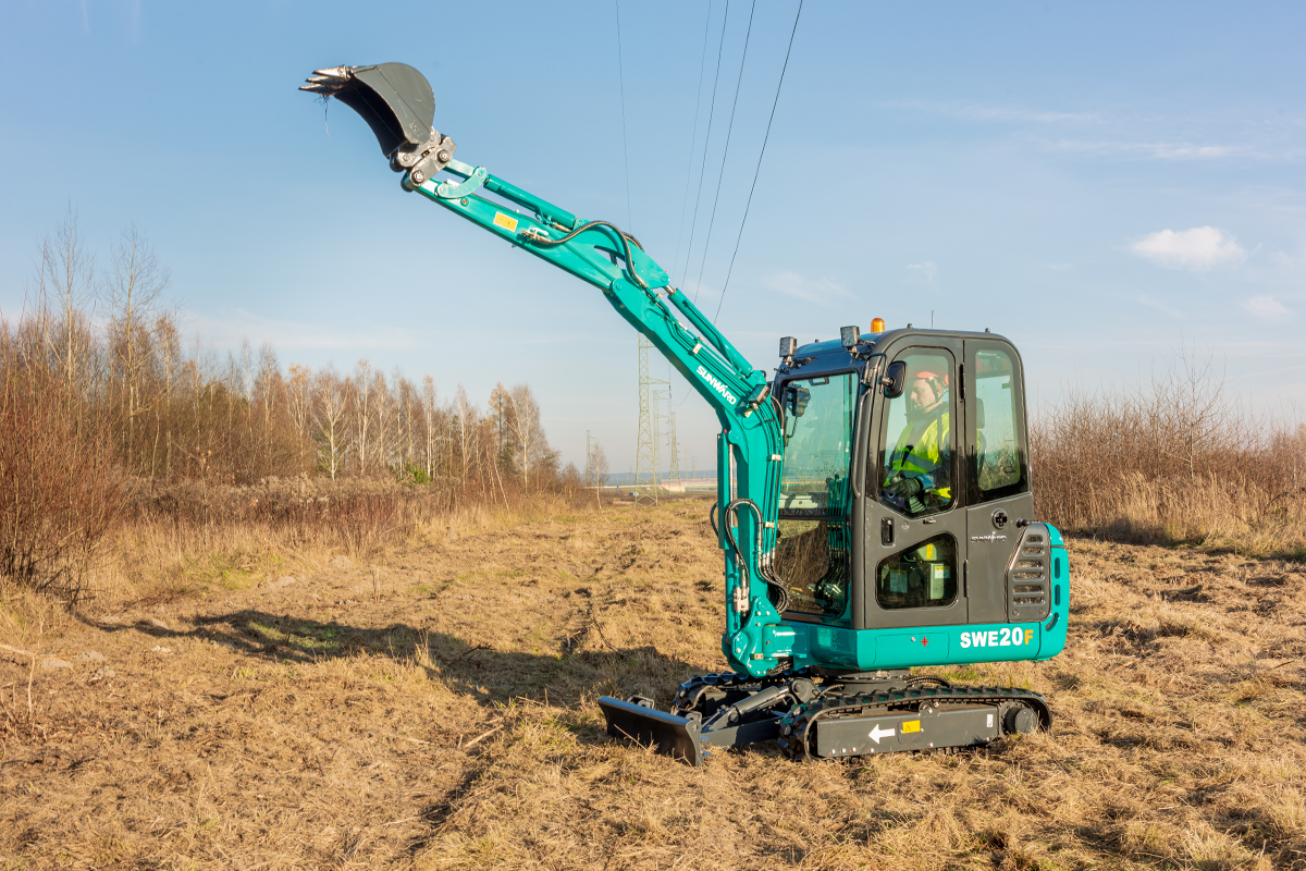 SUNWARD SWE20F - 1940kg - Yanmar - Steg5