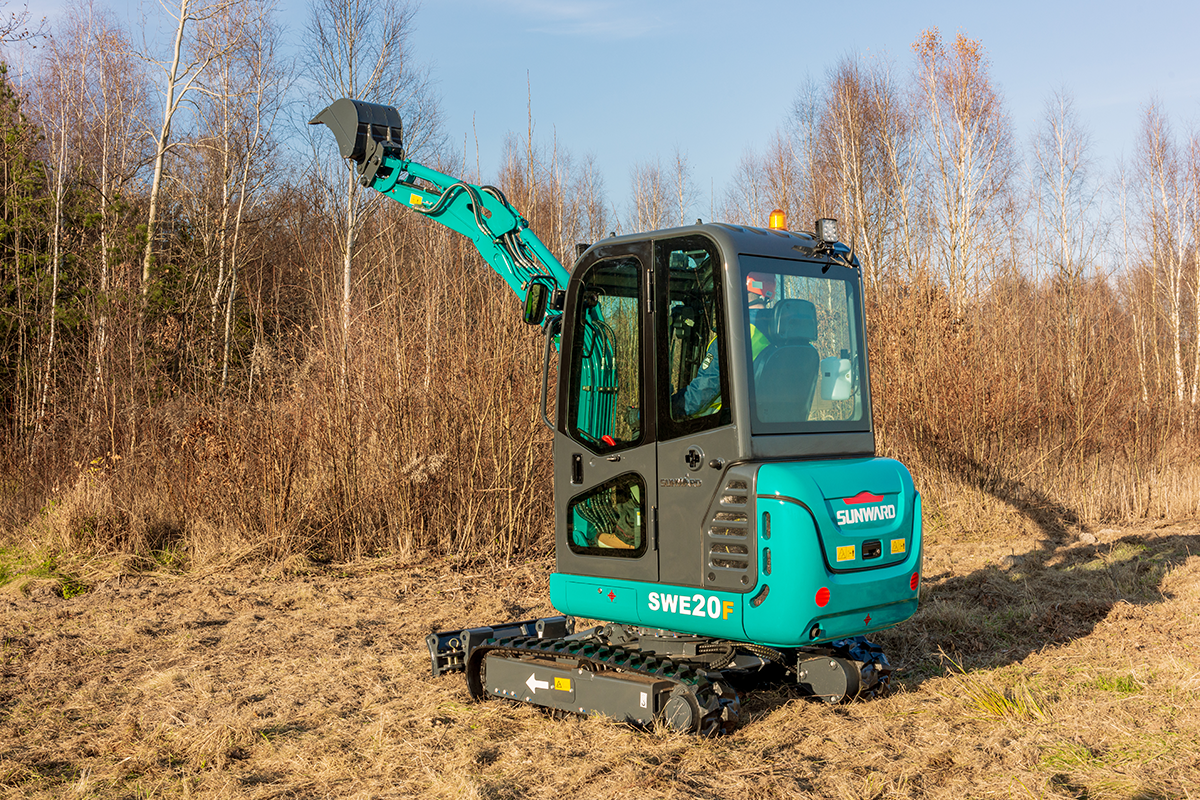 SUNWARD SWE20F - 1940kg - Yanmar - Steg5