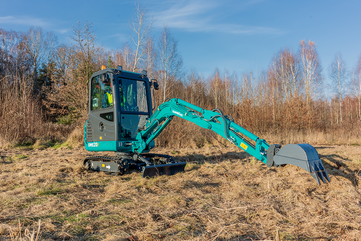 SUNWARD SWE20F - 1940kg - Yanmar - Steg5