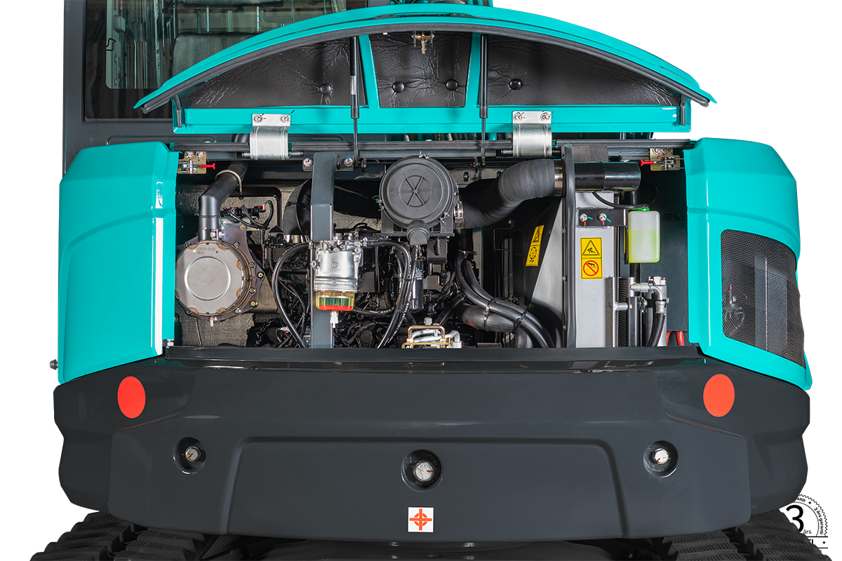 SUNWARD SWE90UF-2PB - 9600kg - Yanmar - Steg5