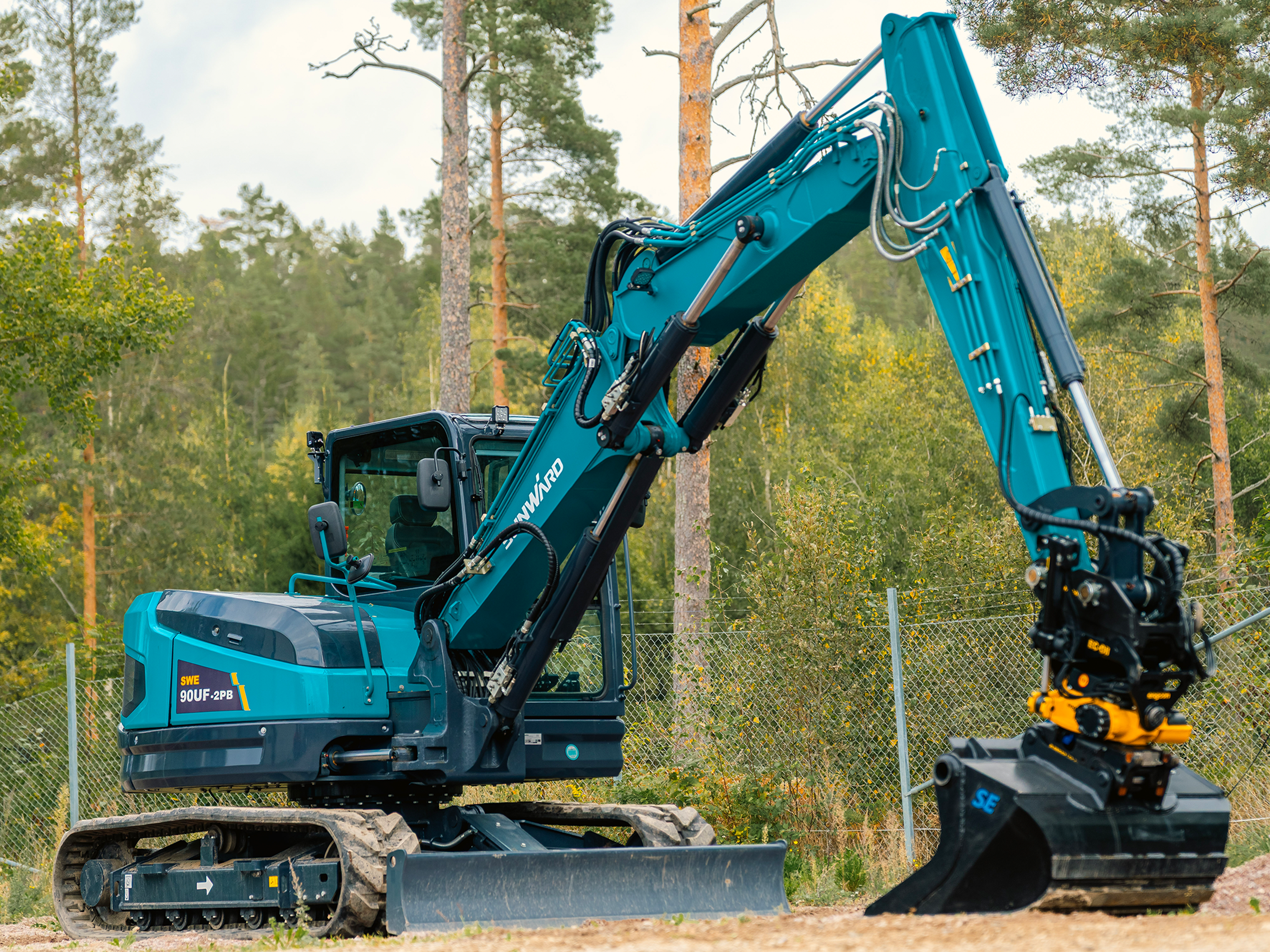Sänkta räntor på utvalda grävmaskiner från Sunward