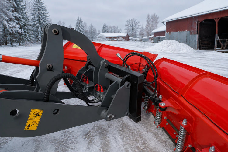 Vinterpaket - Everun ER416 Pro - Komplett med sandspridare och vikplog - Nykyrka Maskiner