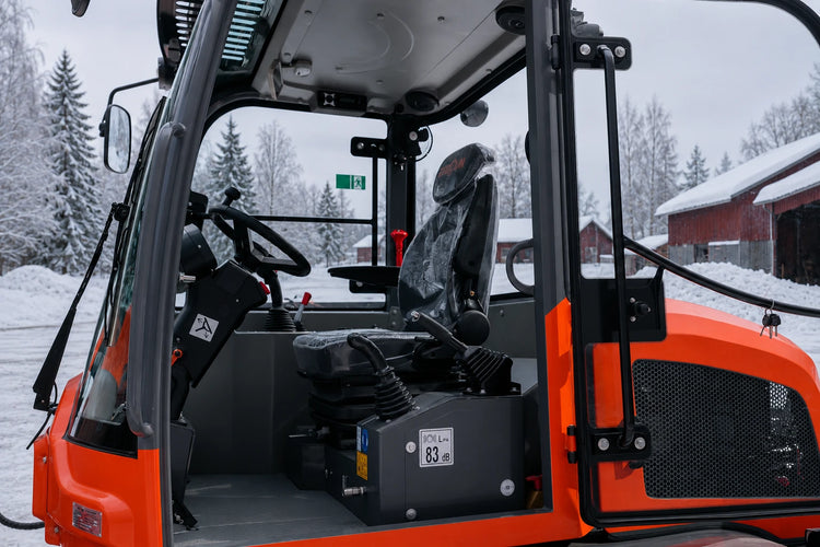 Vinterpaket - Everun ER416 Pro - Komplett med sandspridare och vikplog - Nykyrka Maskiner