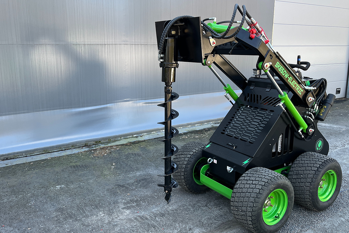 Borraggregat till Skid Steer