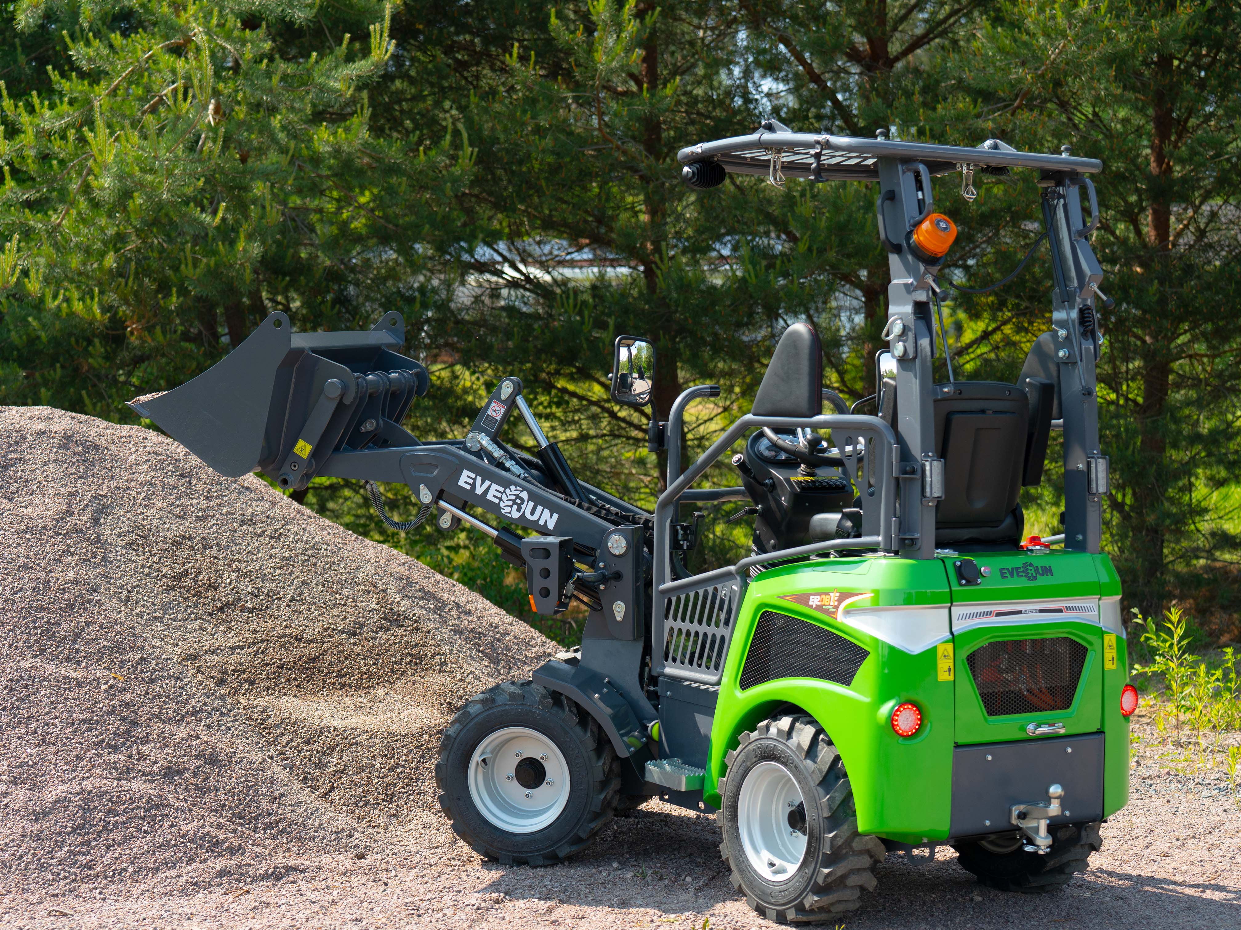 Nyhet: Eldriven hjullastare från Everun – ER08E lanserad