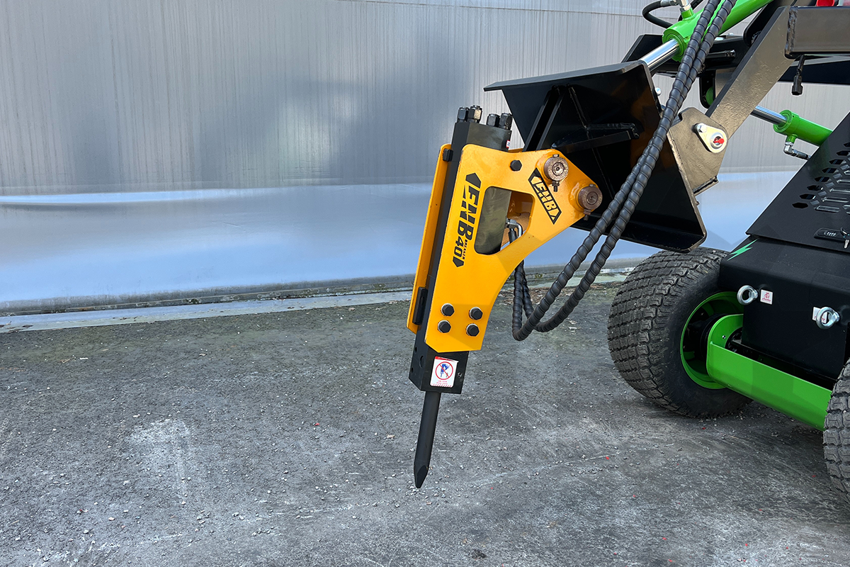 Hydraulisk Hammare till Skid Steer