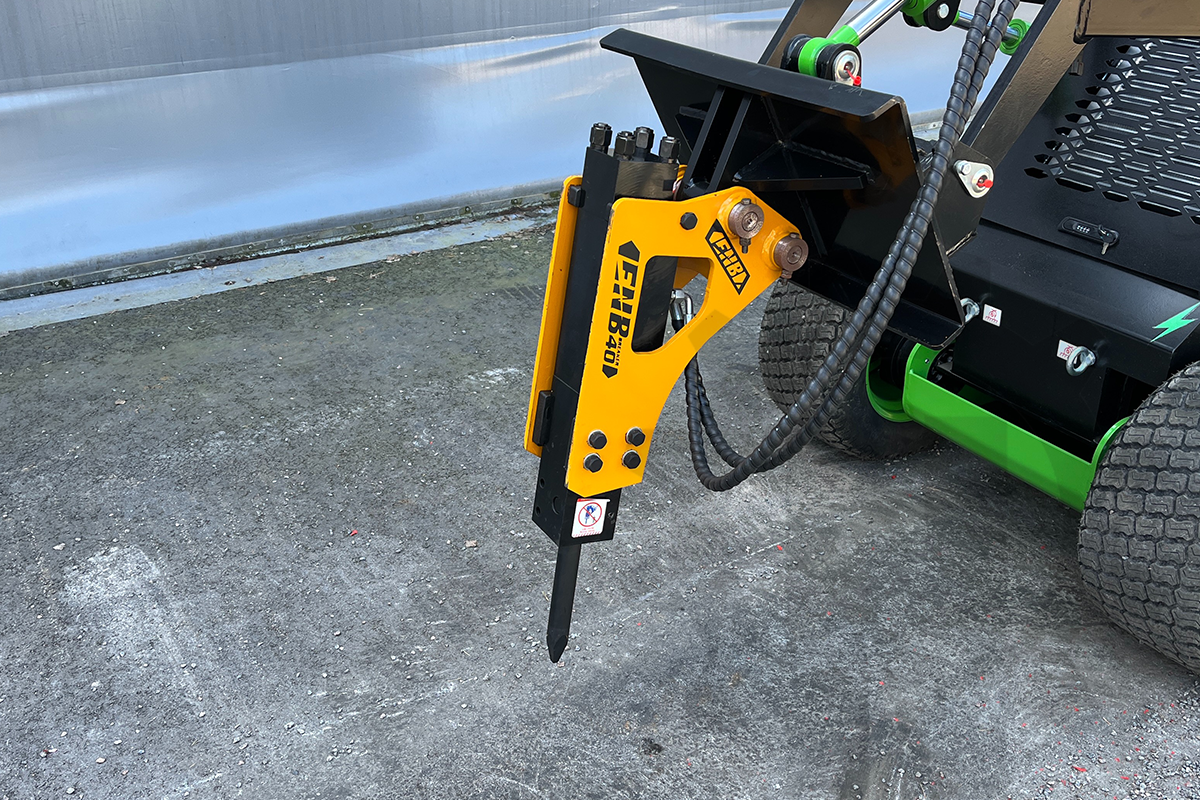 Hydraulisk Hammare till Skid Steer