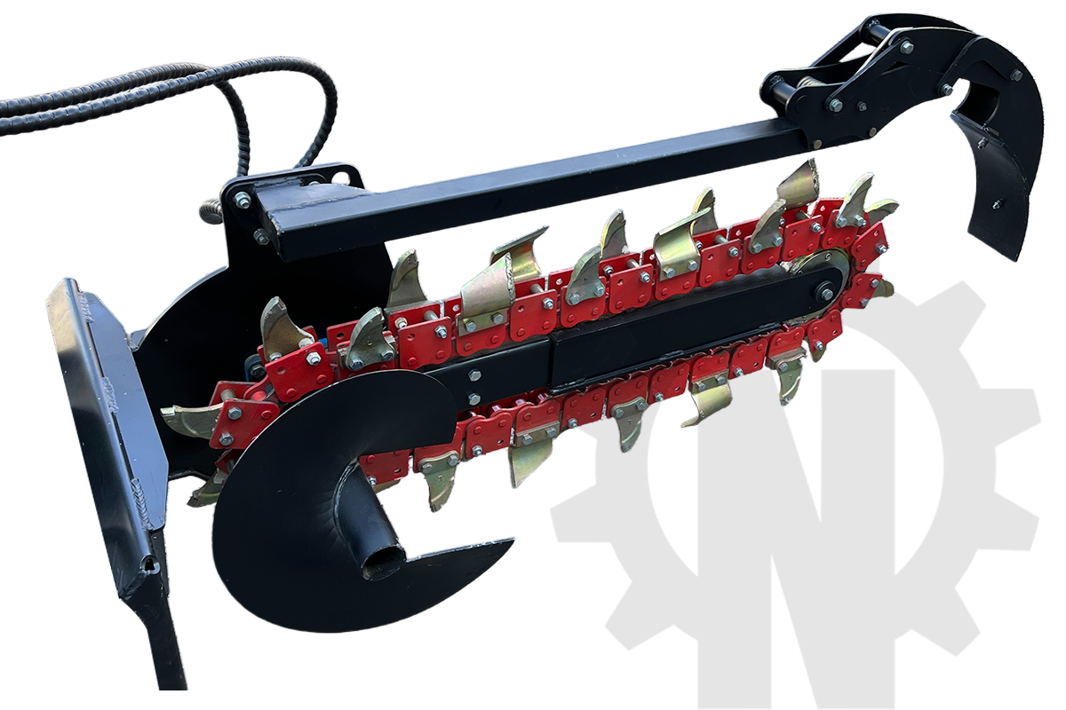 Kedjegrävare till Skid Steer