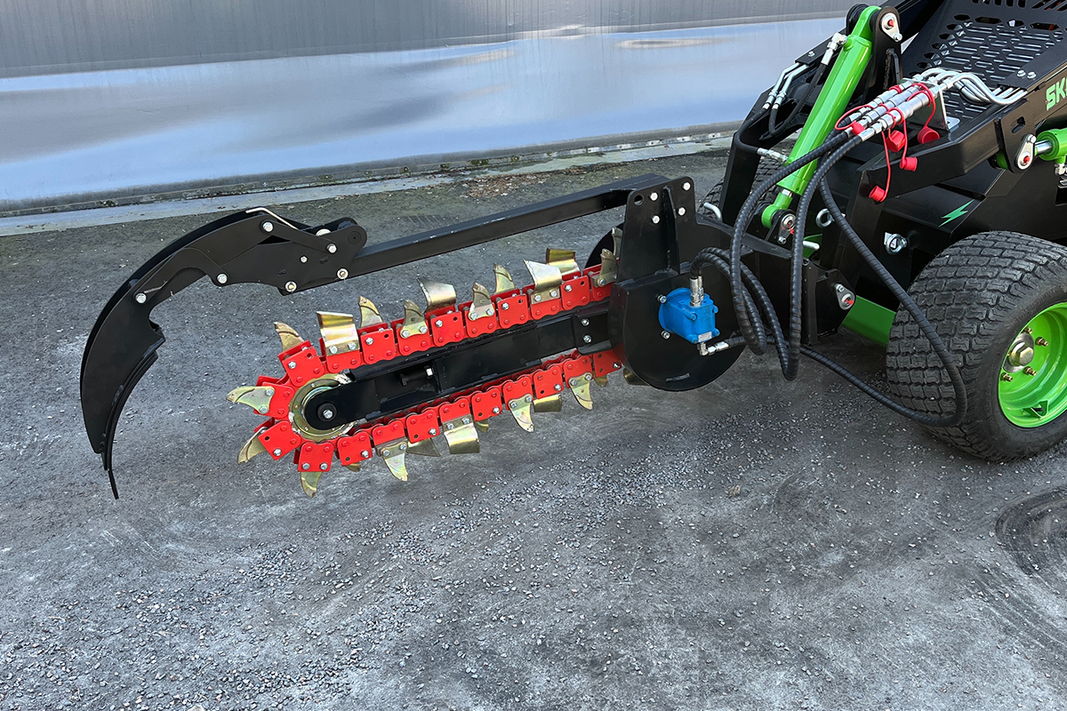 Kedjegrävare till Skid Steer