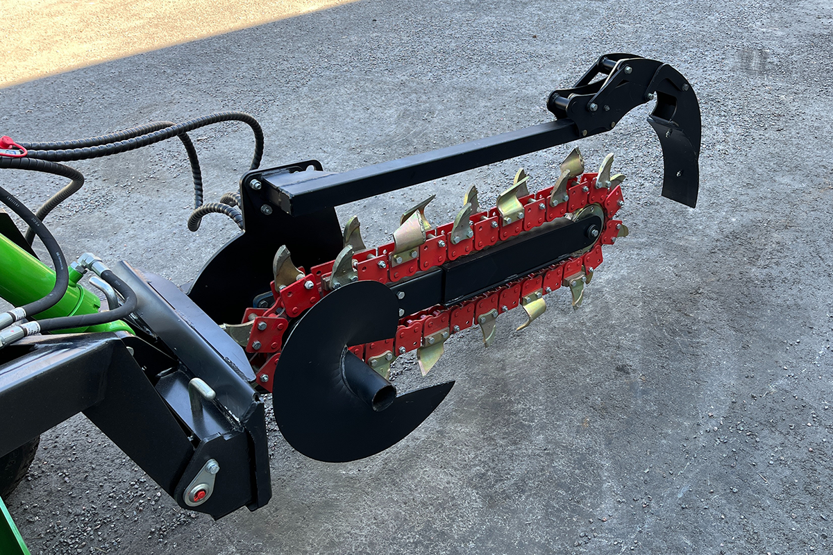 Kedjegrävare till Skid Steer