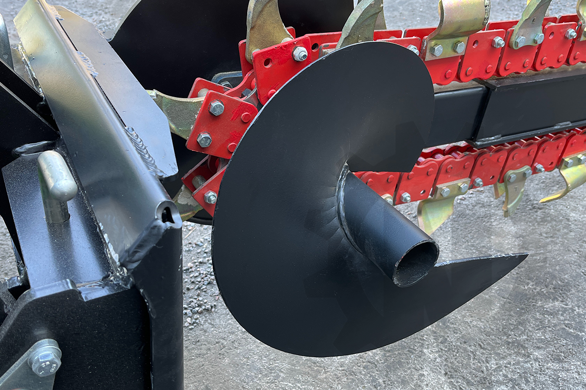 Kedjegrävare till Skid Steer