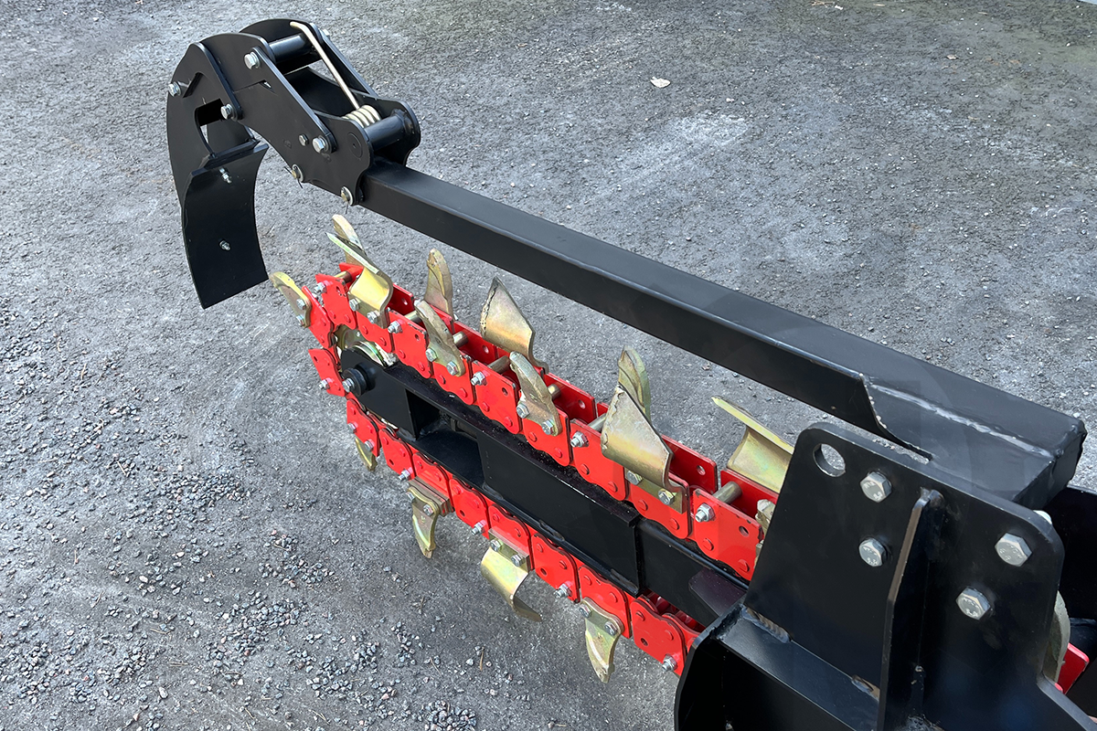 Kedjegrävare till Skid Steer