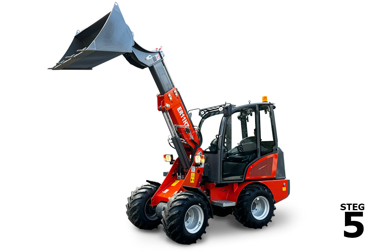 Everun ER11HT - 4x4 - Kubota 24hk - Steg5