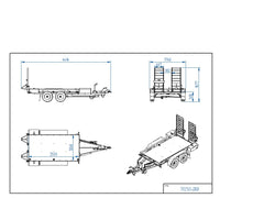TIKI TP250 DRB - Totalvikt 2750kg