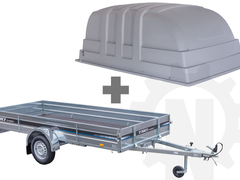 TIKI CP350-R PRIME - Totalvikt 600/750kg - Med kåpa