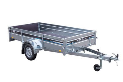 TIKI CS300-LH - obromsad släpvagn - Totalvikt 750kg - Med kåpa