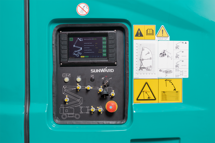 SUNWARD SWA 16JE - 7800kg - ELDRIVEN - Nykyrka Maskiner