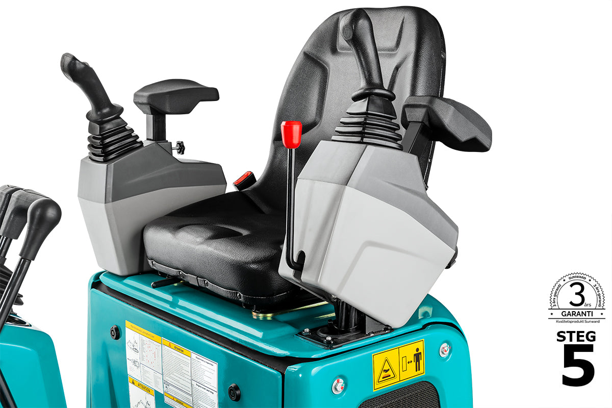 SUNWARD SWE08F - 1010kg - Yanmar - Steg5