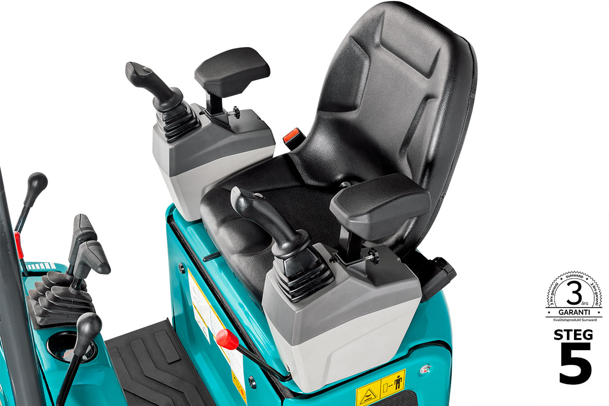 SUNWARD SWE08F - 1010kg - Yanmar - Steg5