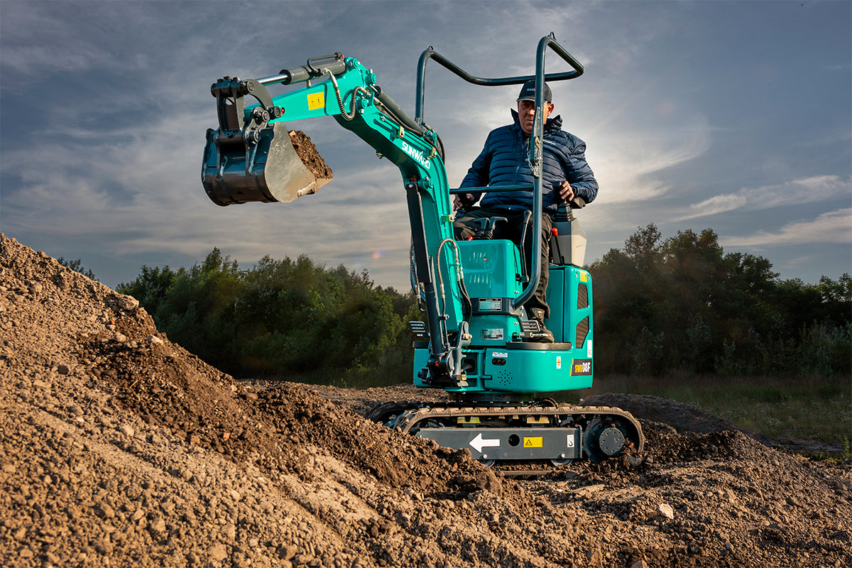 SUNWARD SWE08F - 1010kg - Yanmar - Steg5