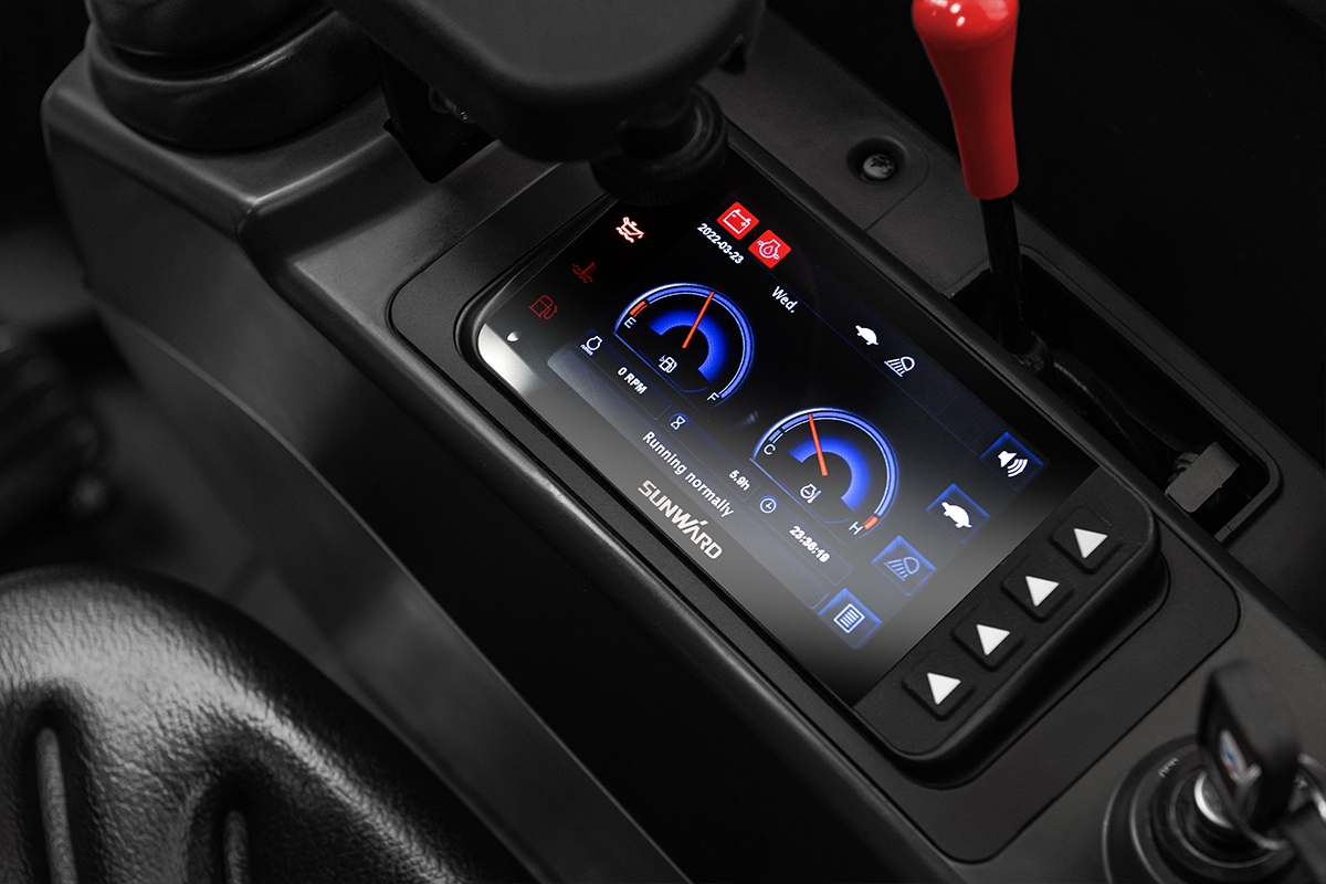 SUNWARD SWE17F - 1 850 kg - Yanmar - Steg5