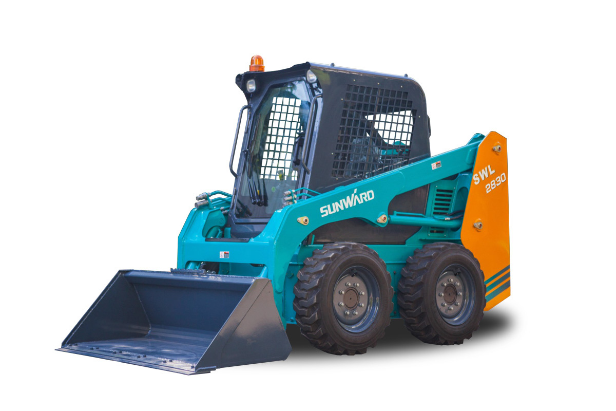 Sunward SWL2830 Skid Steer - 2830kg - Kubota - Steg5