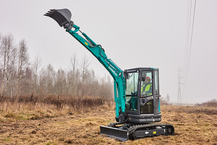 SUNWARD SWE25UF - 2650kg - Yanmar - Nykyrka Maskiner