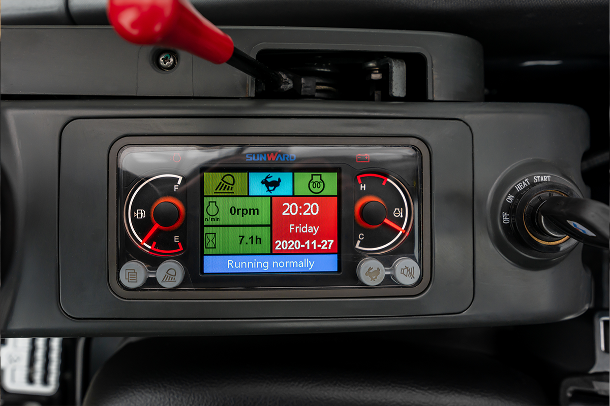 SUNWARD SWE25UF - 2650kg - Yanmar - Steg5