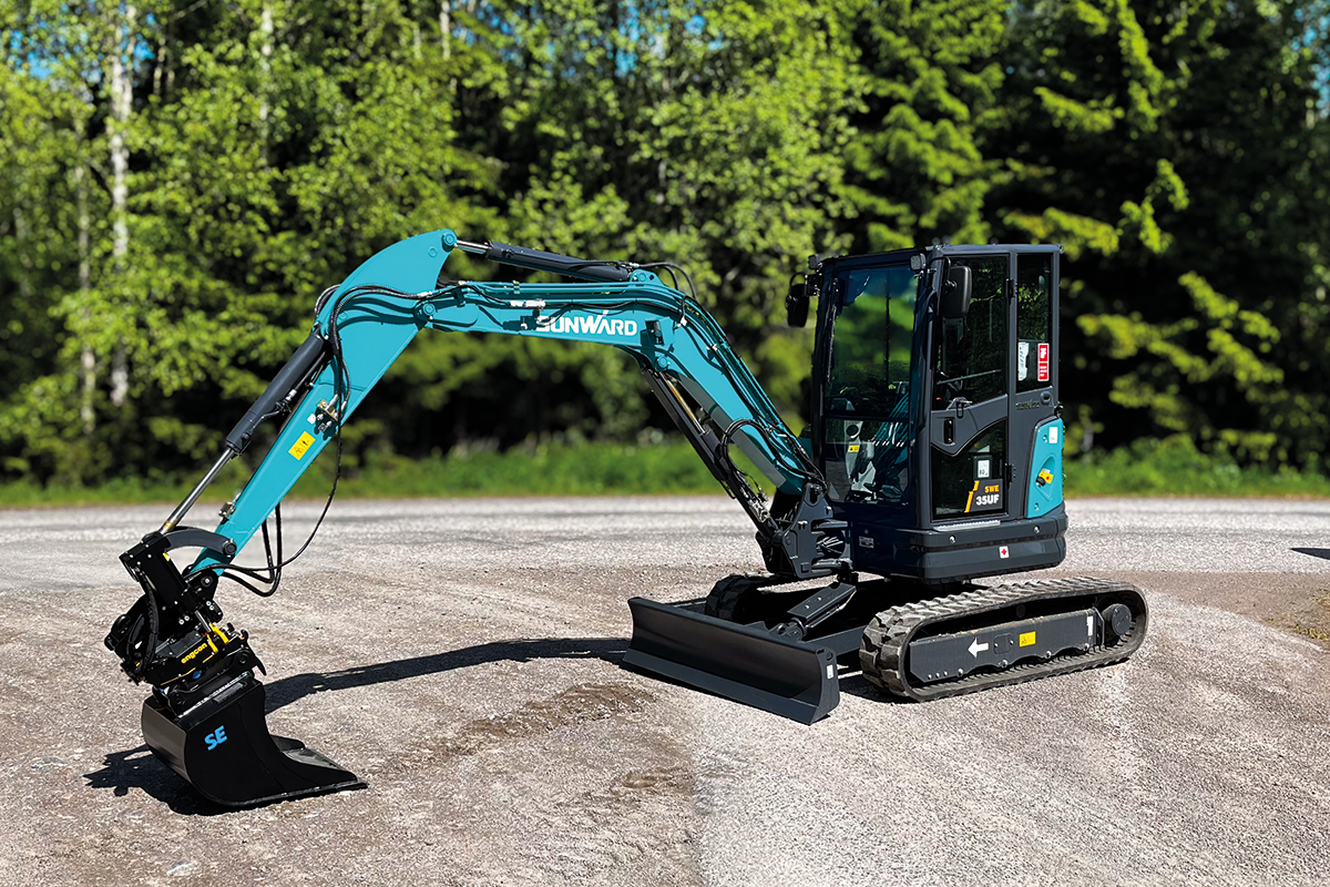 SUNWARD SWE 35UF - 3850kg - Kubota - Nykyrka Maskiner