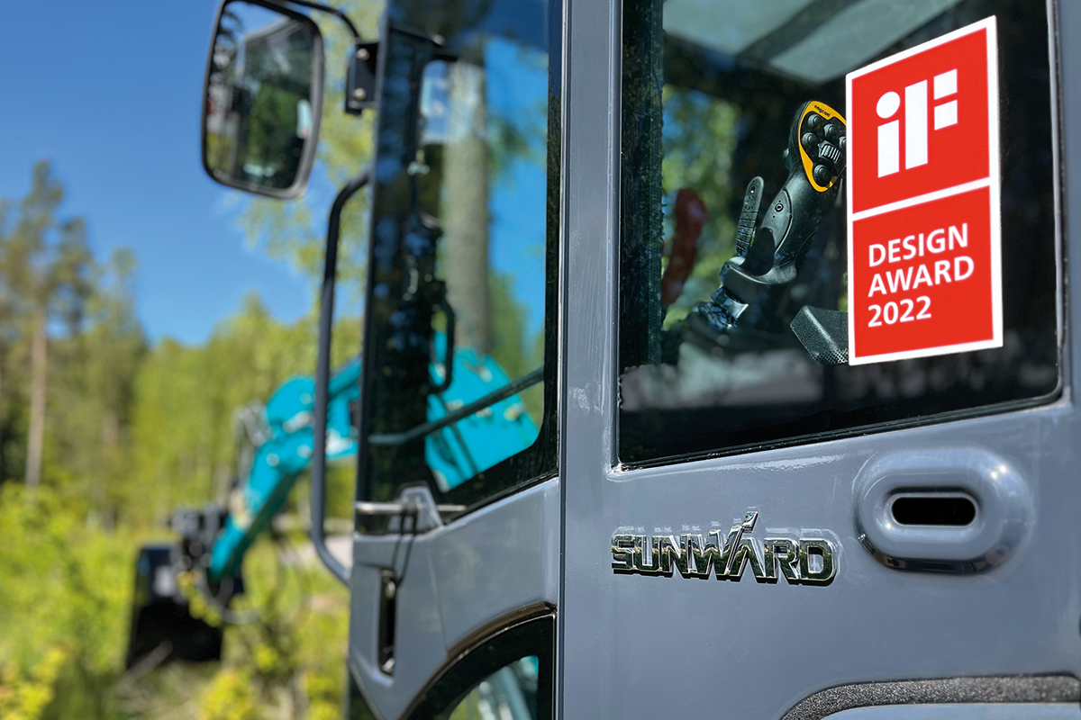 SUNWARD SWE 35UF - 3850kg - Kubota - Nykyrka Maskiner