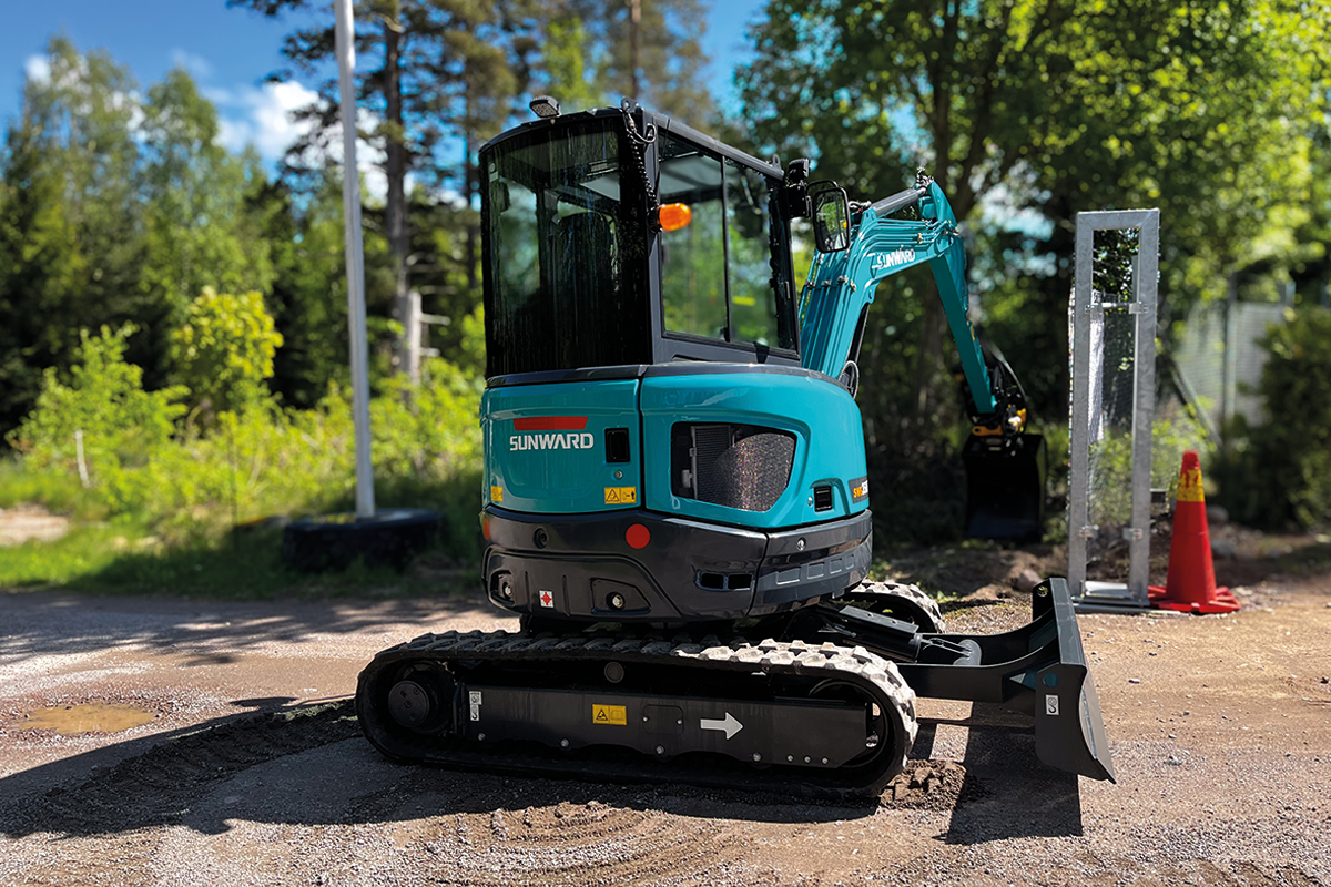 SUNWARD SWE 35UF - 3850kg - Kubota - Nykyrka Maskiner