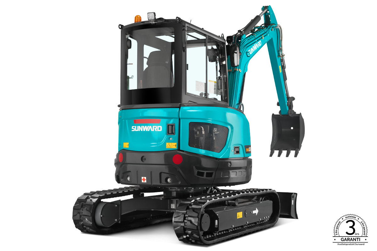 SUNWARD SWE35UF - 3850kg - Kubota - Steg5