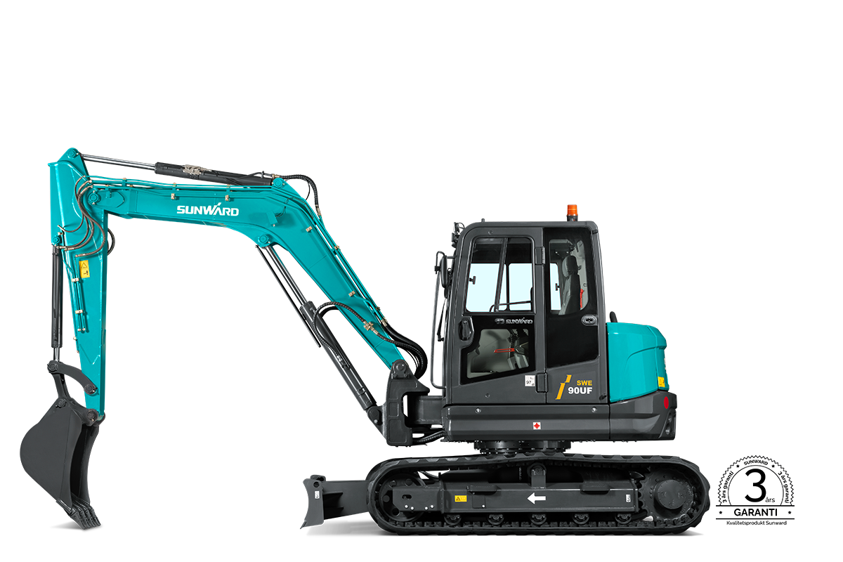 SUNWARD SWE90UF - 8750kg - Yanmar - Steg5