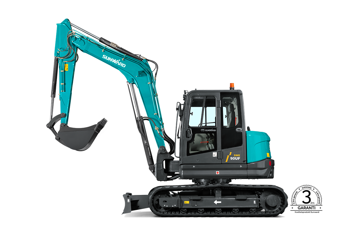 SUNWARD SWE90UF - 8750kg - Yanmar - Steg5