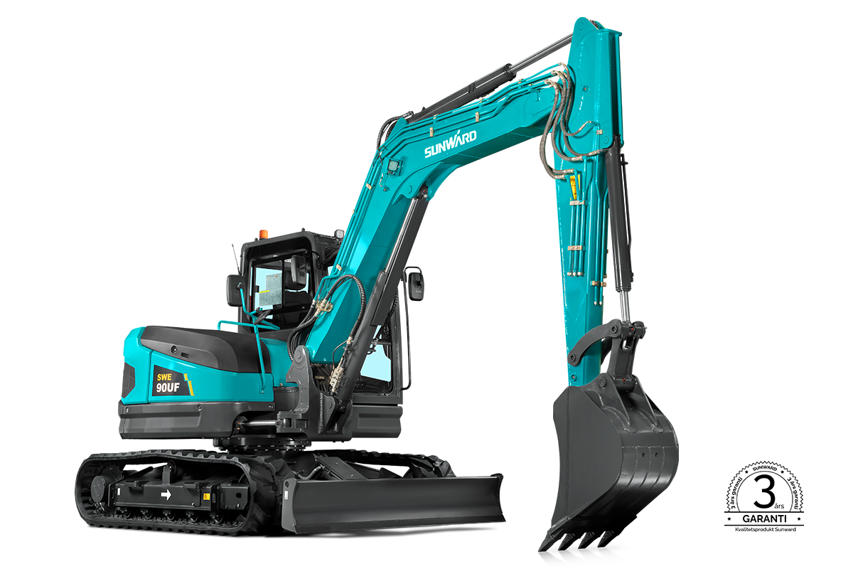 SUNWARD SWE90UF - 8750kg - Yanmar - Steg5