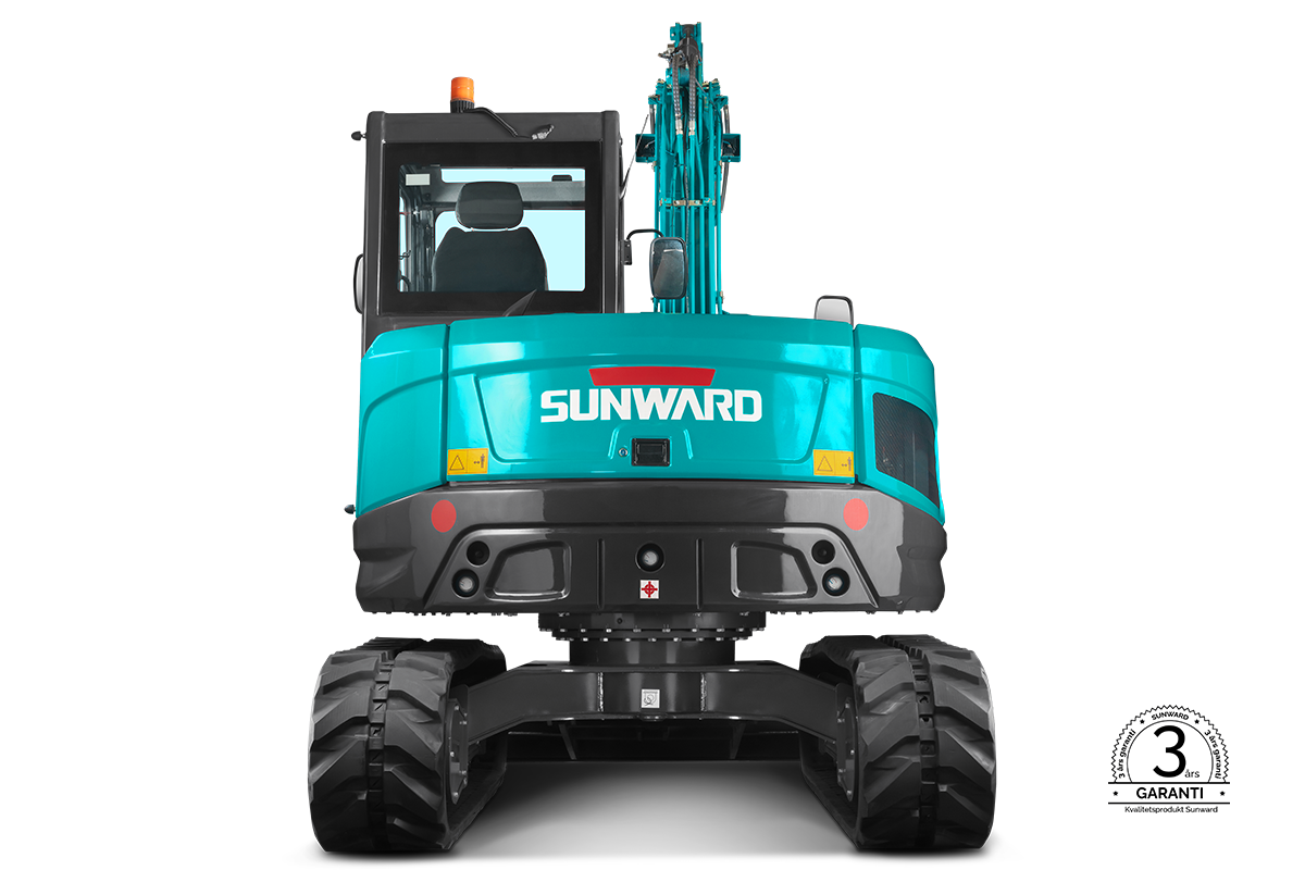 SUNWARD SWE90UF - 8750kg - Yanmar - Steg5
