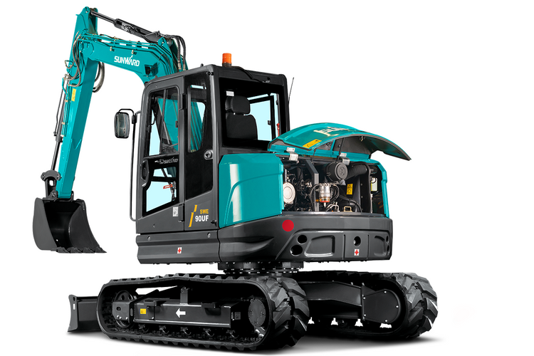 SUNWARD SWE 90UF - 8750kg - Yanmar
