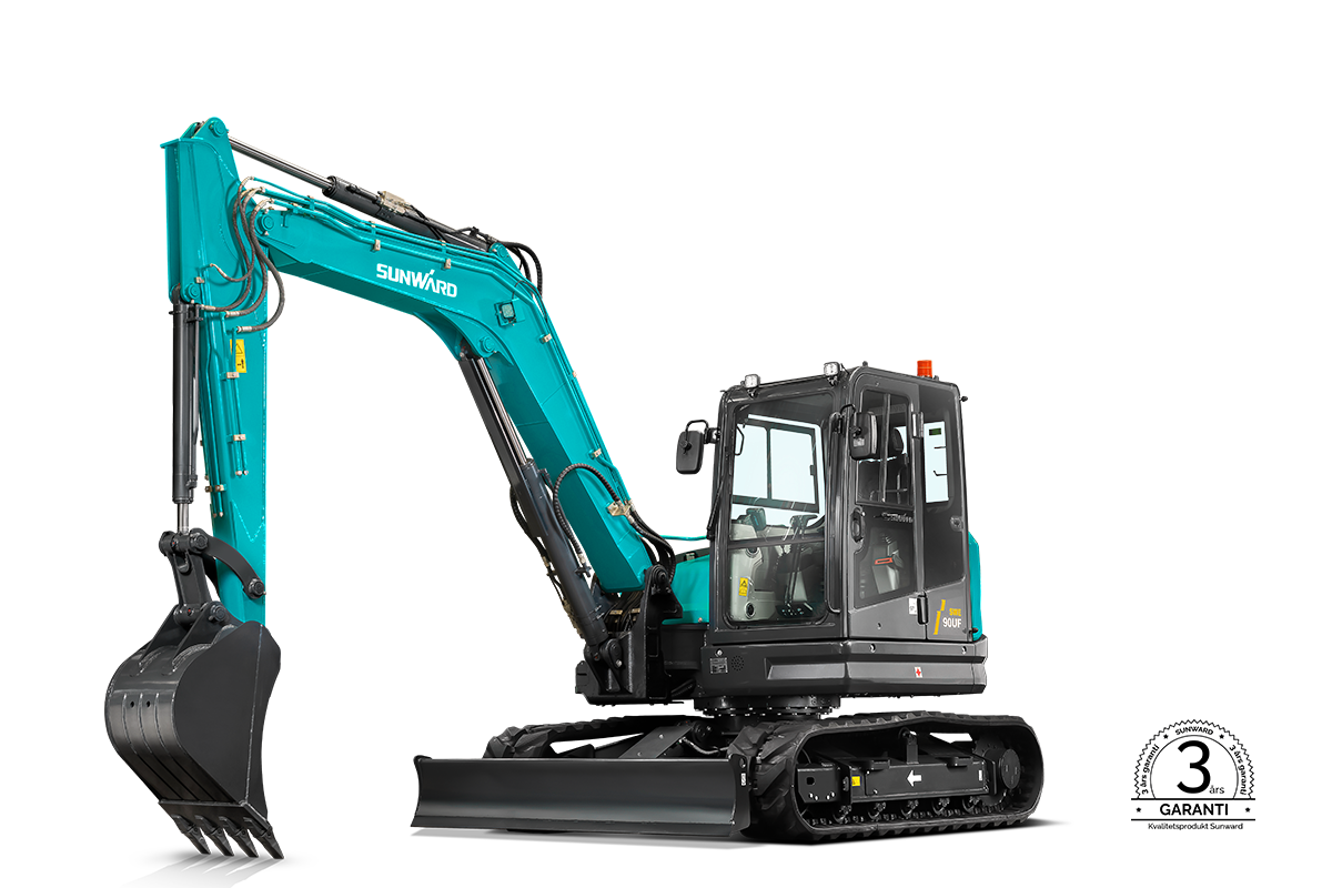 SUNWARD SWE90UF - 8750kg - Yanmar - Steg5