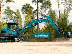 Engcon Paketerbjudande - SUNWARD SWE90UF-2PB - 9600kg - Yanmar - Steg5