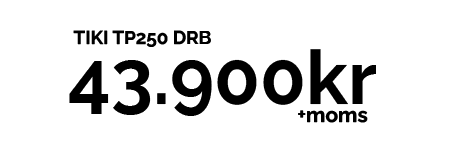 Tiki-TP250 DRB släpvagn